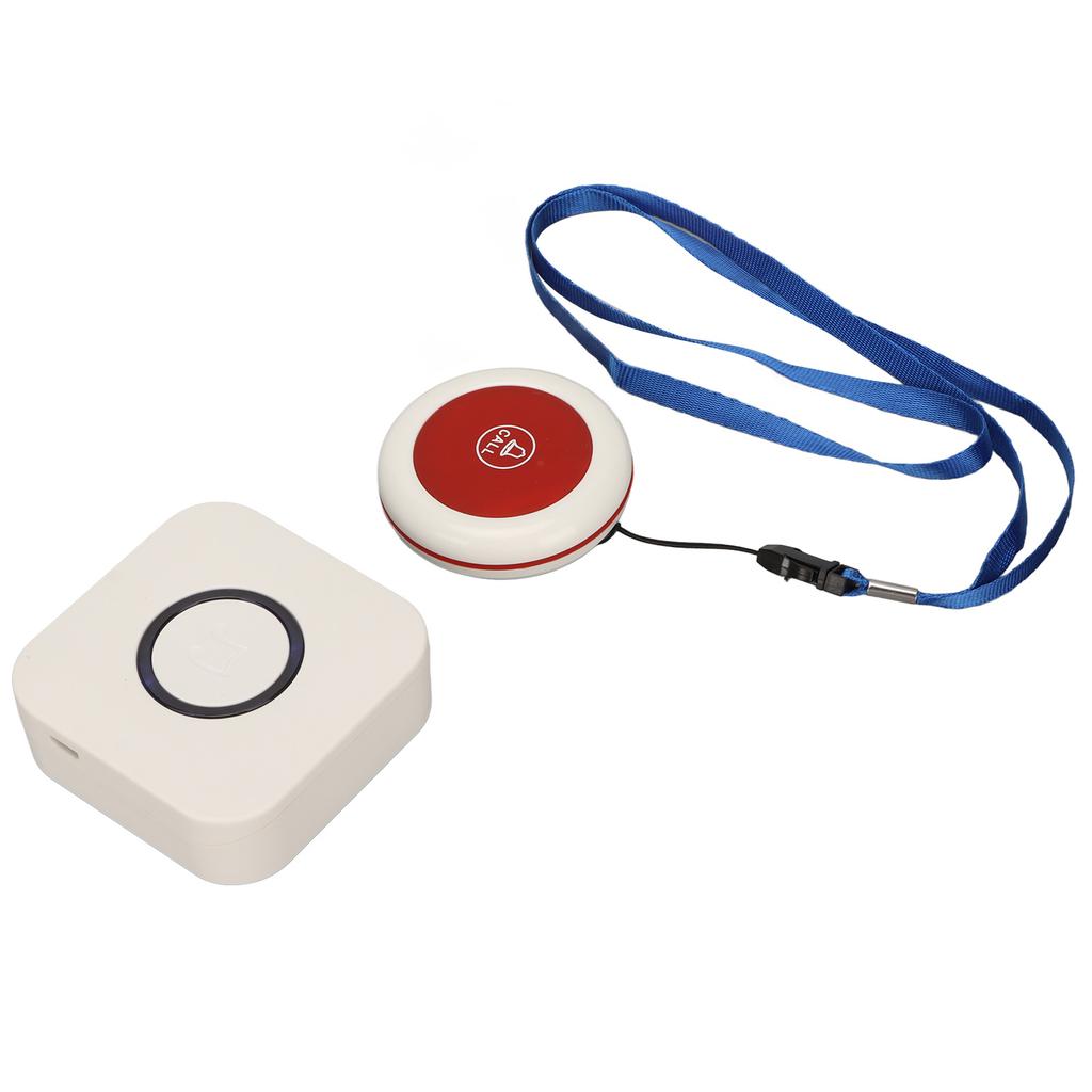 Caregiver Pager Wireless Nurse Call System Alert Button Long Distant for Home Hospital