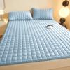 Waterproof Quilted Mattress Protector Cover Thickened Breathable Mattress Topper for Single or Double Bed