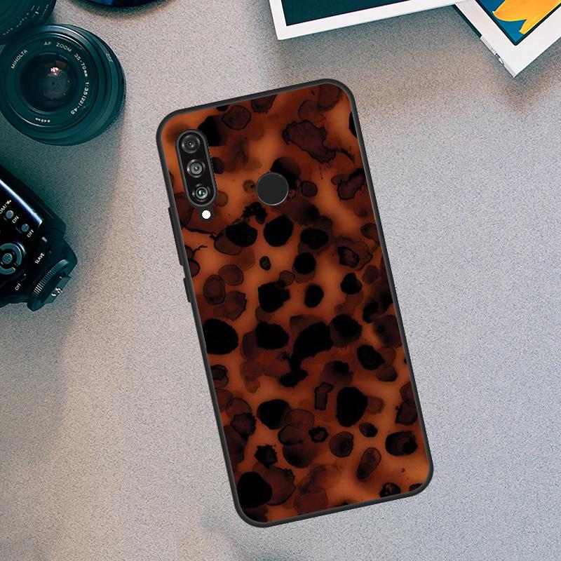 Tortoiseshell Tortoise Shell For Huawei Nova 7i 8i 11i 12i  9 10 SE 11 Pro Y60 Y70 Y90 Y61 Y91 Y72 Y73 P40 P30 Lite Case
