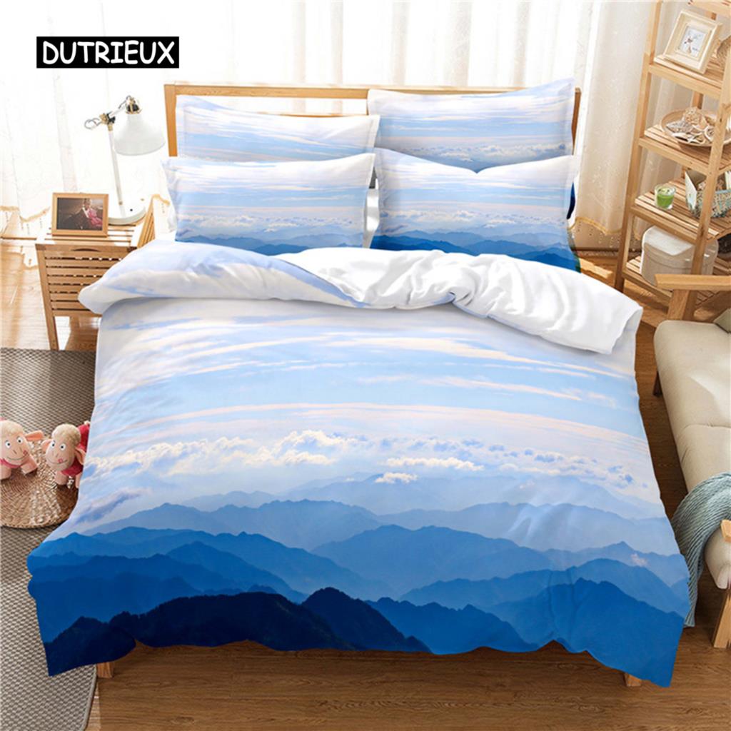 Beautiful  Scenery Bedding Set Duvet Cover Set 3d Bedding Digital Printing Bed Linen Queen Size Bedding Sets Fashion Design