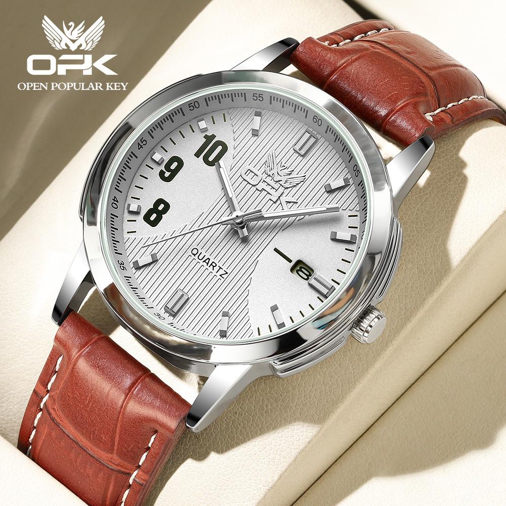 

OPK Brand Watch Simple Waterproof Luminous Quartz Watch Men s Watch Men s