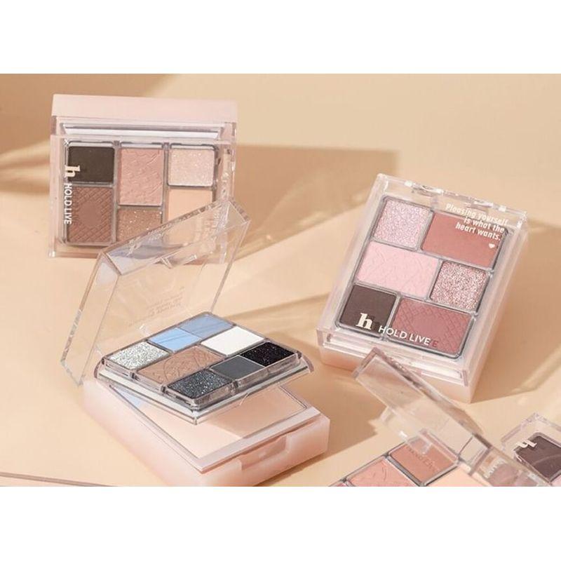 HOLD LIVE - 2-in-1 Lidschatten & Rouge Palette - H03