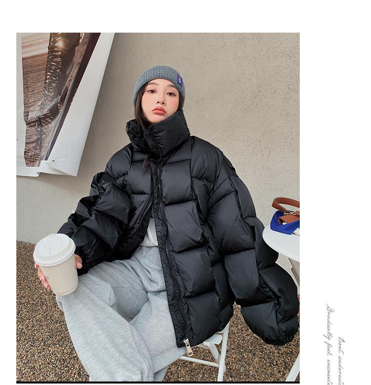 Women's Autumn and Winter Jackets Stand Collar Loose Fashionable Three-Dimensional Braided Warm Jackets for Men and Women In 5 Colors