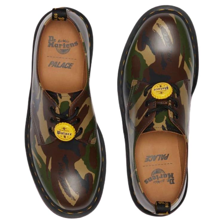 Dr. Martens Palace x 1461 Woodland Camo Unisex Sneakers Green 41828200
