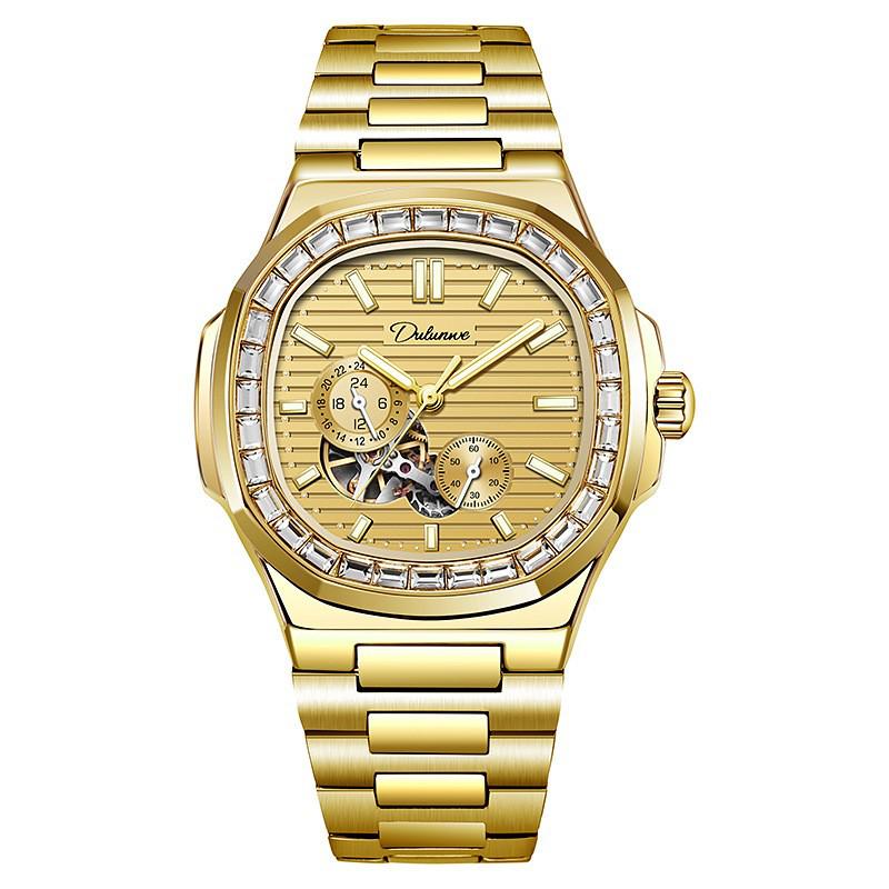 

Durenwei Nautilus Мужские светящиеся водонепроницаемые часы-скелетоны