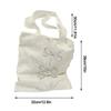 Modische Bogen-Tragetasche Süße Aufdruck-Umhängetasche Lässige Crossbody-Tasche mit großem Fassungsvermögen für Damen