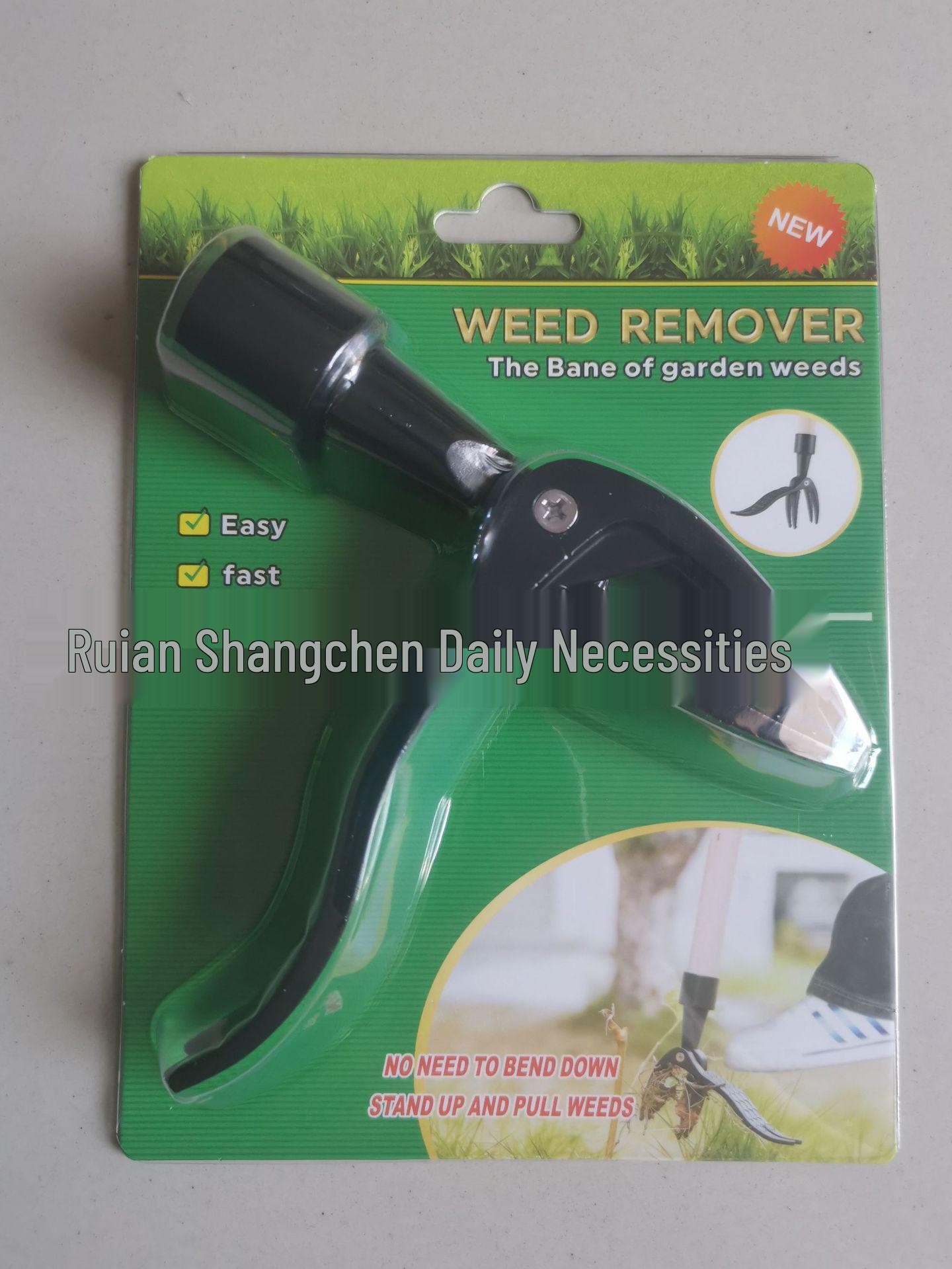 

Инструмент для прополки с длинной ручкой, управляемый ногой