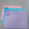 1PC Silicone Process Pad Multifunctional Drawing Board  Washable Silicone Craft Graffiti Painting Mat Children's DIY Palette Painting Mat
