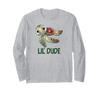 Disney Pixar Finding Nemo Lil' Dude Cool Son Big Chest Logo Long Sleeve T-Shirt