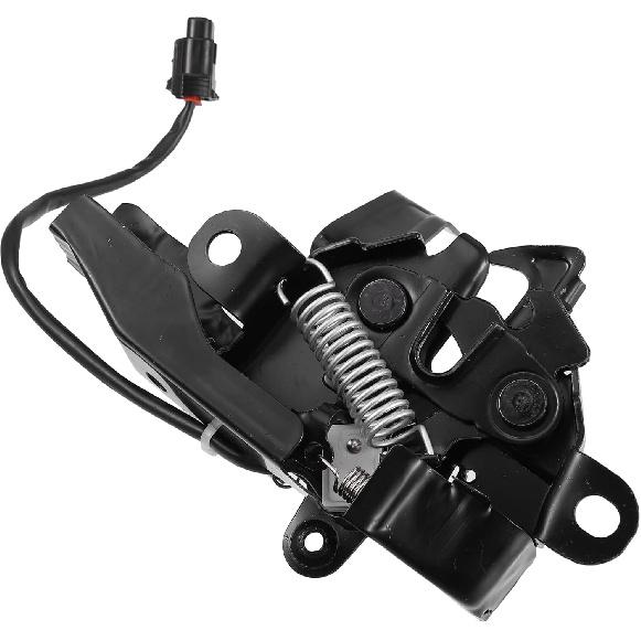 ACROPIX Car Hood Latch Lock Assembly Replacement for Toyota Highlander 2014-2019 No.535100E100 - Pack of 1 Black