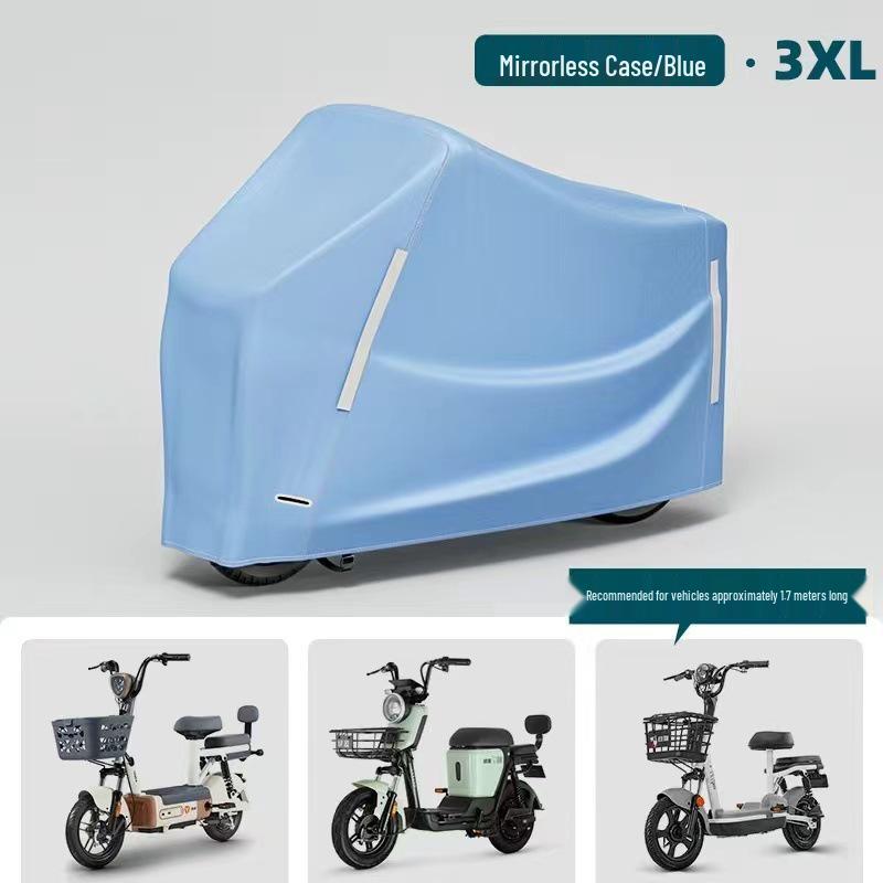 Electric Motorcycle Dustproof & Rainproof Cover Set for Scooters and Battery Cars