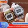 In Stock Multicolor Trendy Sports Watch with Luminous Alarm, Waterproof, Ideal for Students