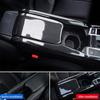 Carbon Fiber Car Gear Panel Trim Shift Panel Central Armest Box Decor Cover for Honda Civic 10th 2016-2020 Car Accessories