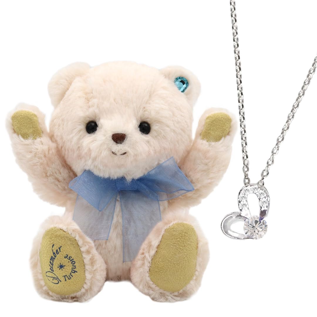

Petit Luu tete Bear Heart Size 4S & Necklace, 12cm, (December, Normal)