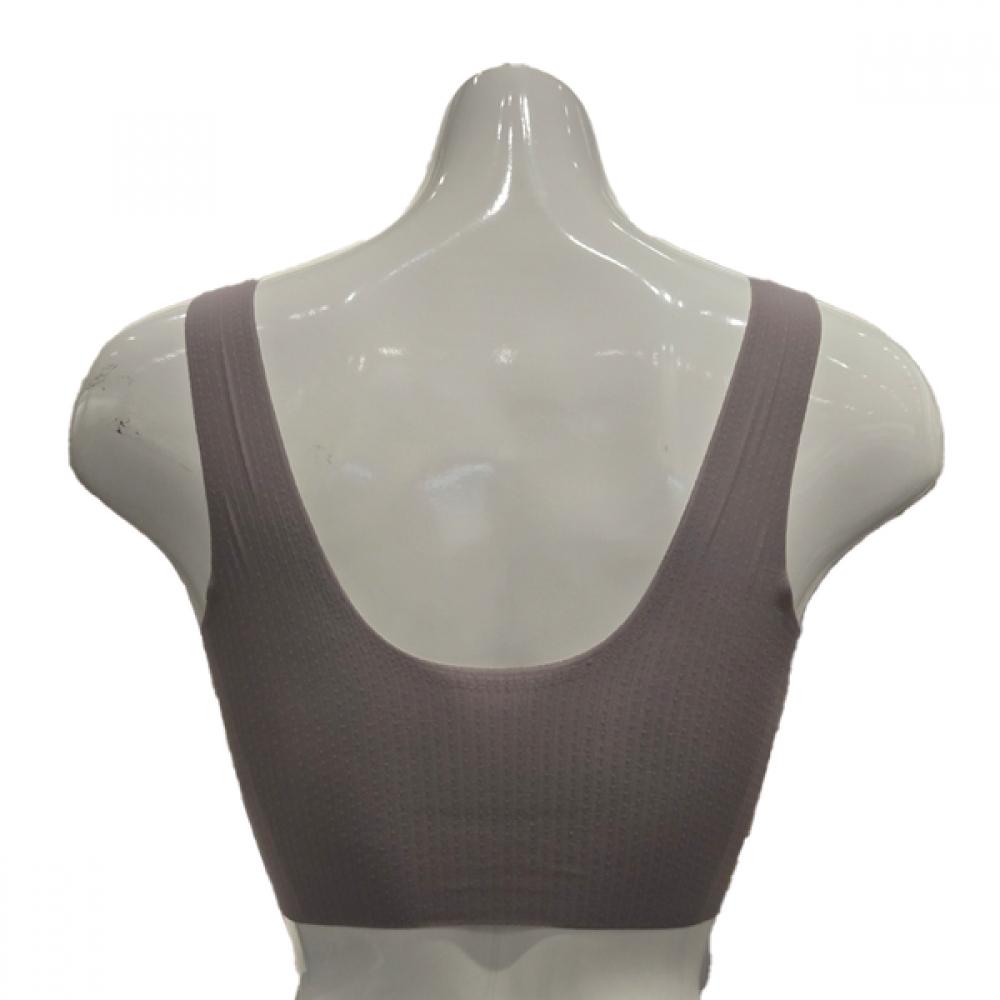 Triumph Premium Grey Color Wireless Running Bra Tfwbr141gy