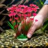 2Pcs Pink Artificial Water Plant 15.7in Artificial Coral Plant Fish Tank Ornament  Underwater Garden