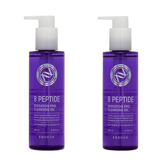 Enough 8 Peptide Cleansing Line (Water 500ml / Oil 200ml / Balm 100ml / Milk 300ml) (17 Options)