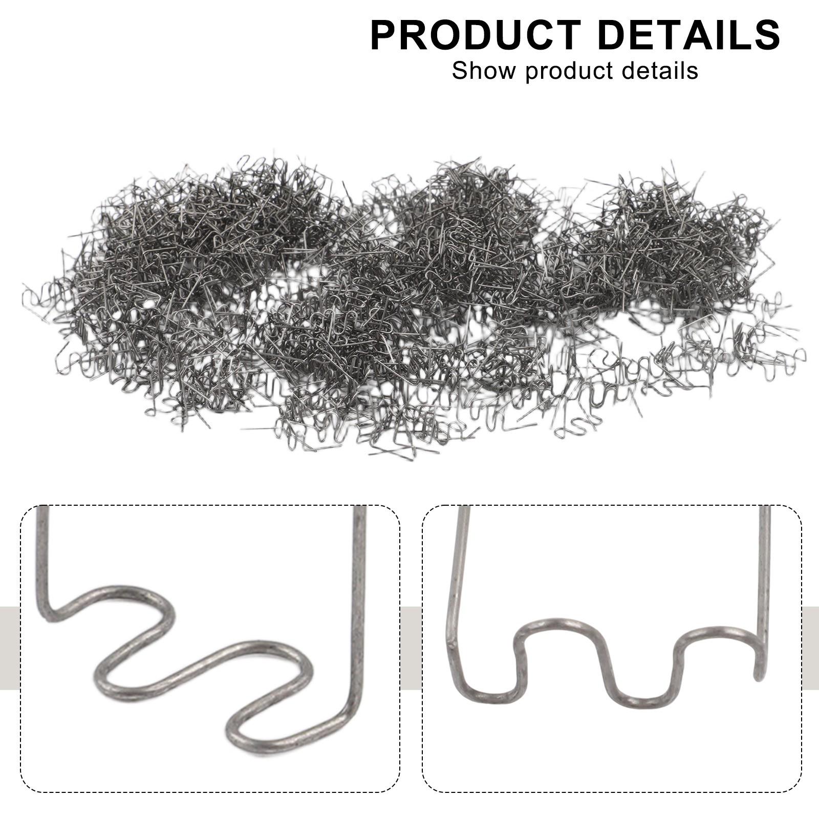 

Welding Nail Staples Workshop 0.6mm 1000Pcs Equipment Repair