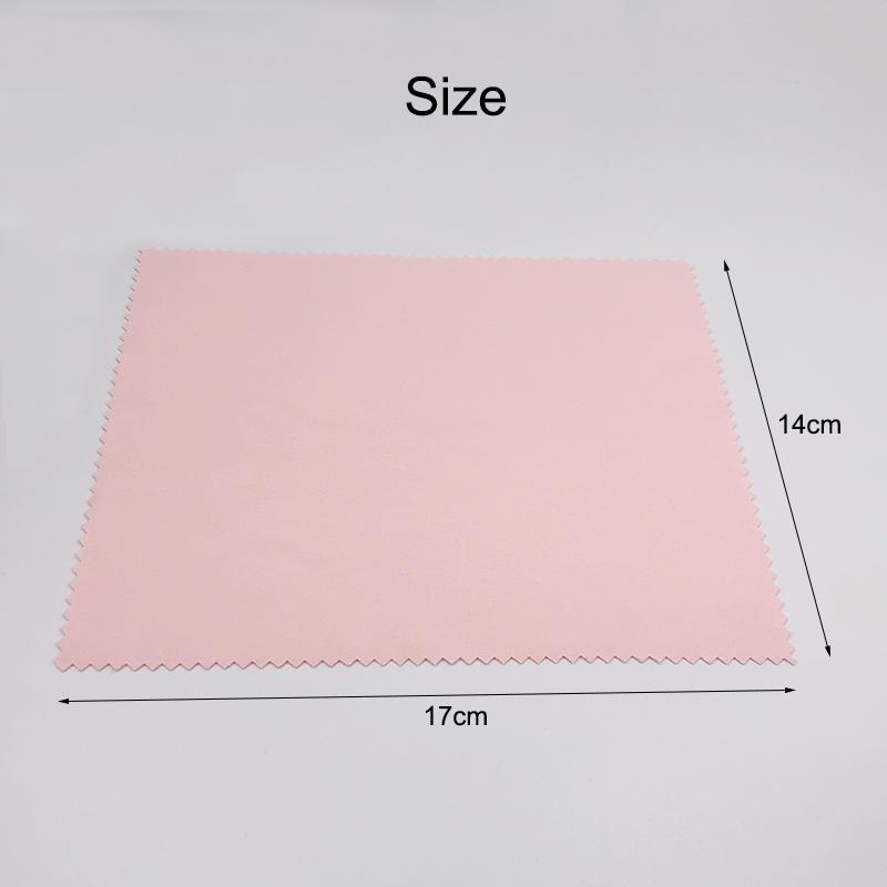 10Pcs Soft Microfiber Glasses Wipes  Mixed Color