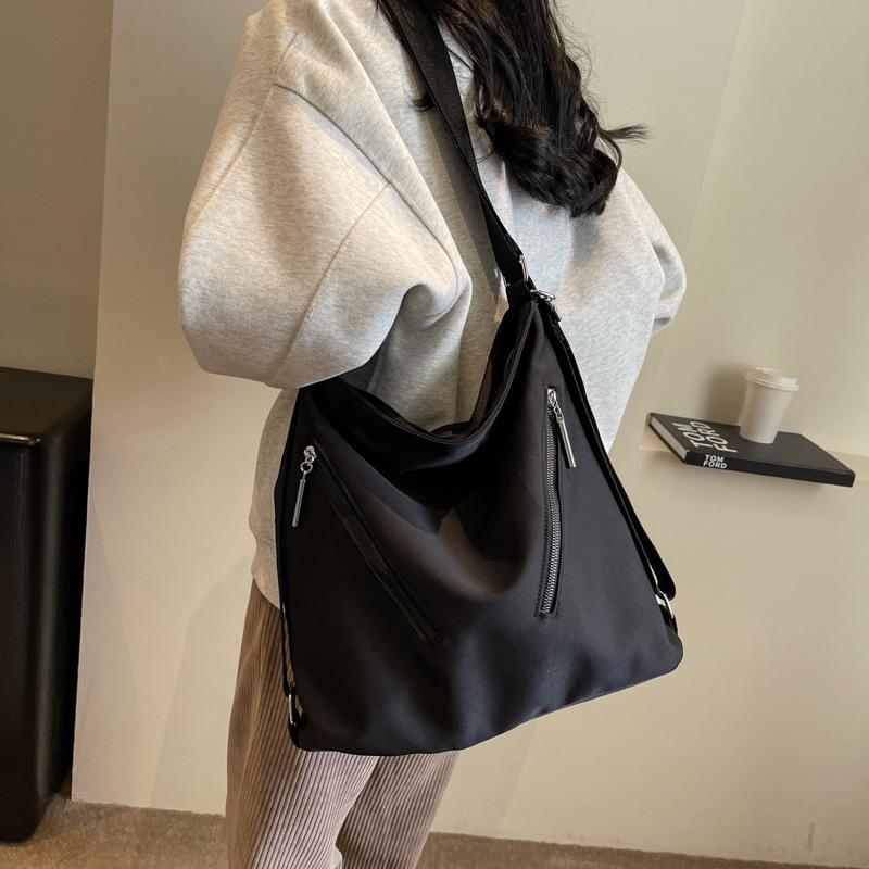 Tote Bag Women's New Large-capacity Backpack Versatile Shoulder Messenger Bag High-end Going Out Backpack