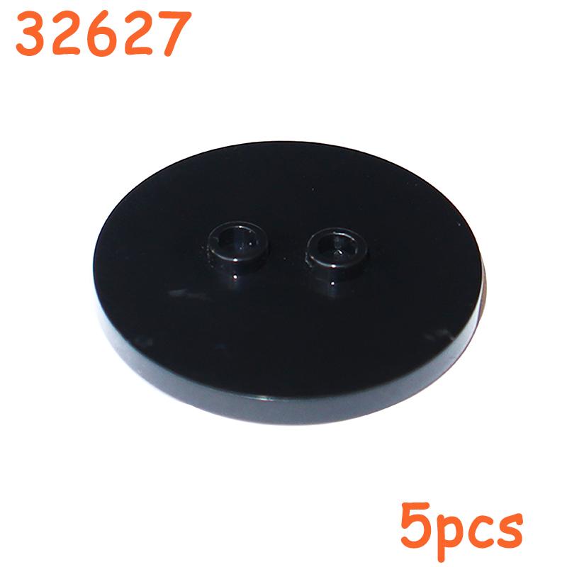 

32627 Tile Round 4*4 Circular Bottom Assembled Toy 4 x 4 with 2 Hollow Studs Accessories Compatible with Bricks