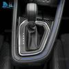 Real Soft Carbon Fiber Trim Sticker LHD RHD For Renault Clio 5 MK5     2024 2025 Car Gear Shift Frame Interior