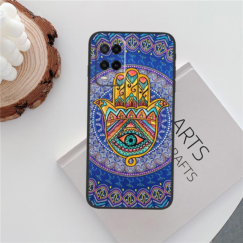 Nazar Boncuğu Evil Eye Case For Oppo A15 A80 A60 A40 A94 A54 A98 A78 A18 A38 A58 A16 A76 A96 A17 A77 A74 A57S Cover