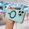 Shockproof Magnetic Wireless Charge Phone Case For iPhone 16E 16 15 14 Plus 13 Mini 12 11 Max Magsafe Protection Cover Bumper