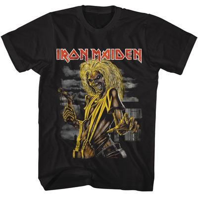 Iron Maiden Killers Okładka Muzyczna Koszulka Topy T-shirty Męska Damska Unisex