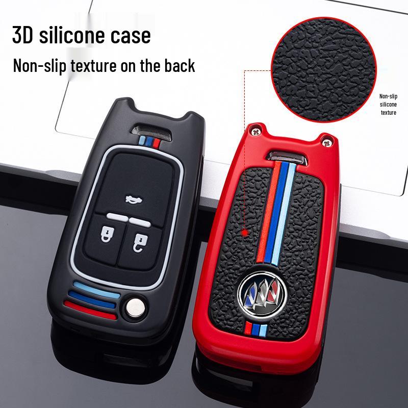 Buick Car Key Bag with Metal Protective Shell for Regal, LaCrosse, Encore, and GL8 Models