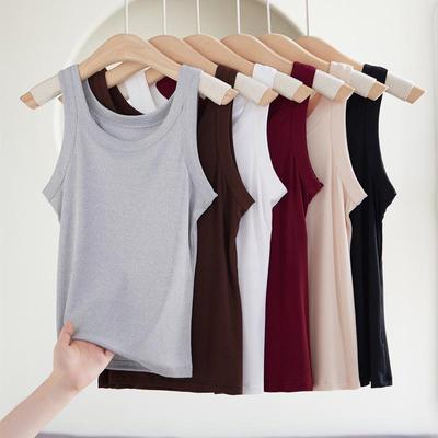 Colete feminino branco: Alças largas, costas lindas, top sem mangas - perfeito para primavera e verão