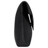 Saint Laurent Silver Logo Front Flap Grainy Lambskin Envelope Clutch Bag Large Men clutch Black 778181-AACIA-1000