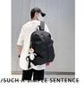 Unisex High-Capacity Solid Color Travel & School Backpack