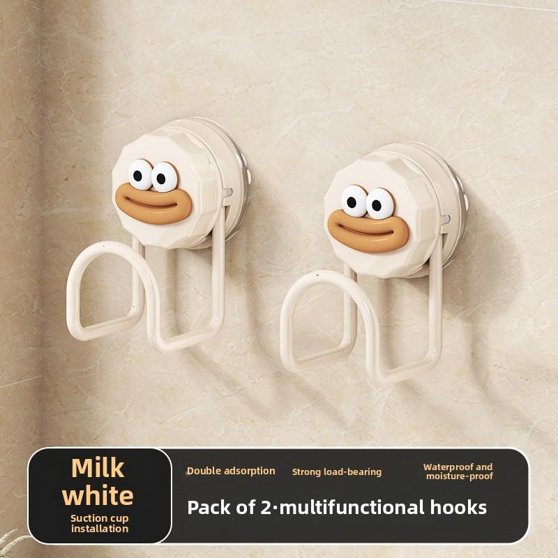 Kitchen Rack Wall-mounted Multi-functional Storage Suction Cup Hook Cutting Board Cutting Board Rack Household Free Installation Rack