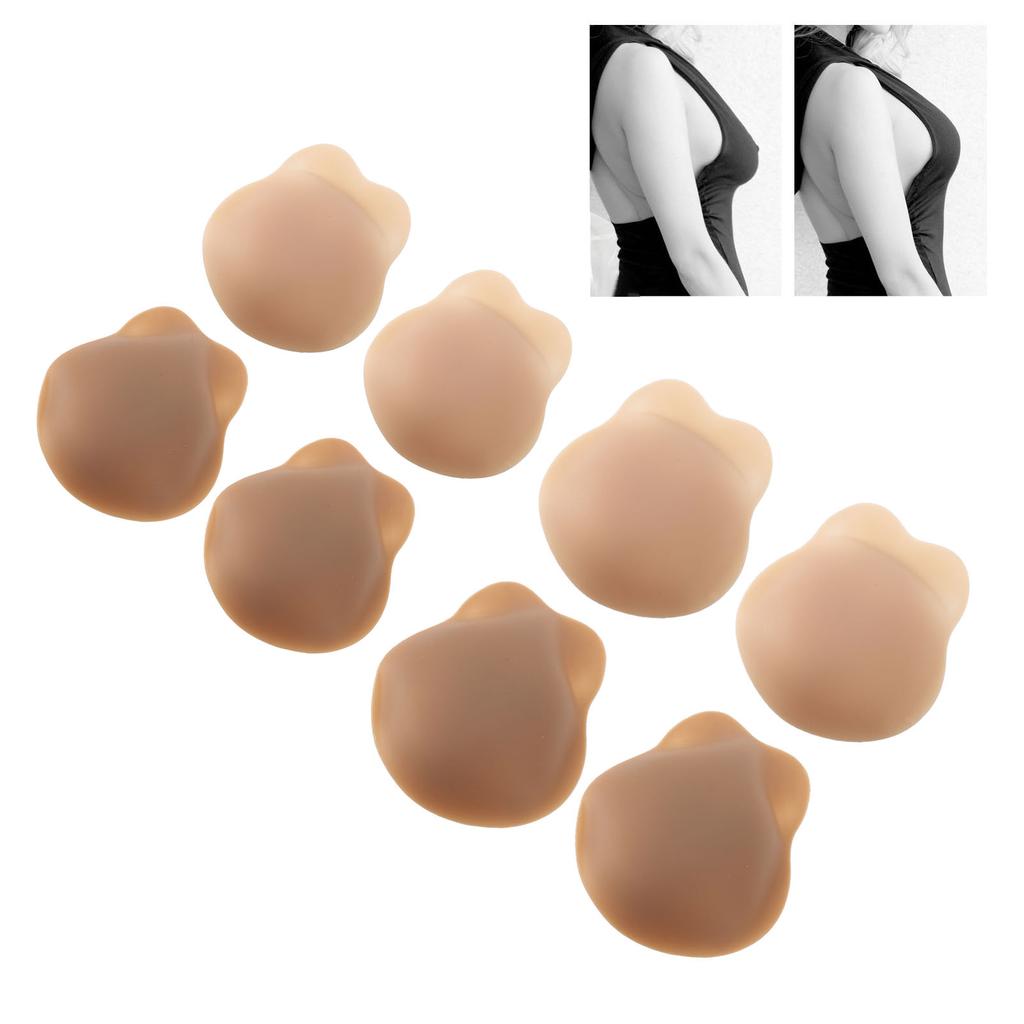 1 Pair Rabbit Ear Shape Silicone Nipple Cover Portable Adhesive Nipple Patch for Women