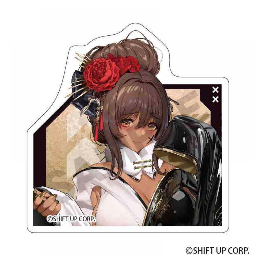 Nikke Goddess Of Victory  Stand Memo Clip Noir