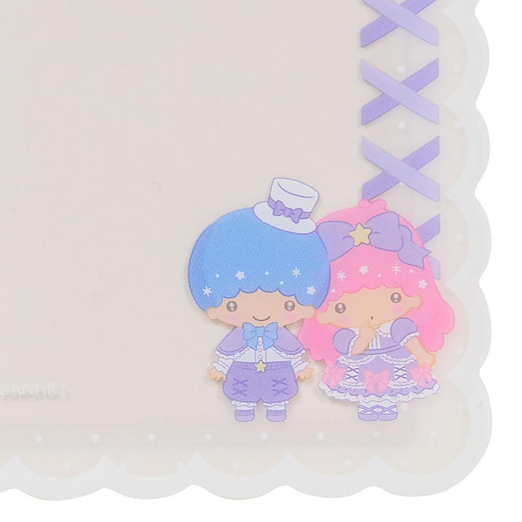 Sanrio Little Twin Stars Hard Card Case Kiki & Lala PVC Enjoy Idol Age 3+ 677442