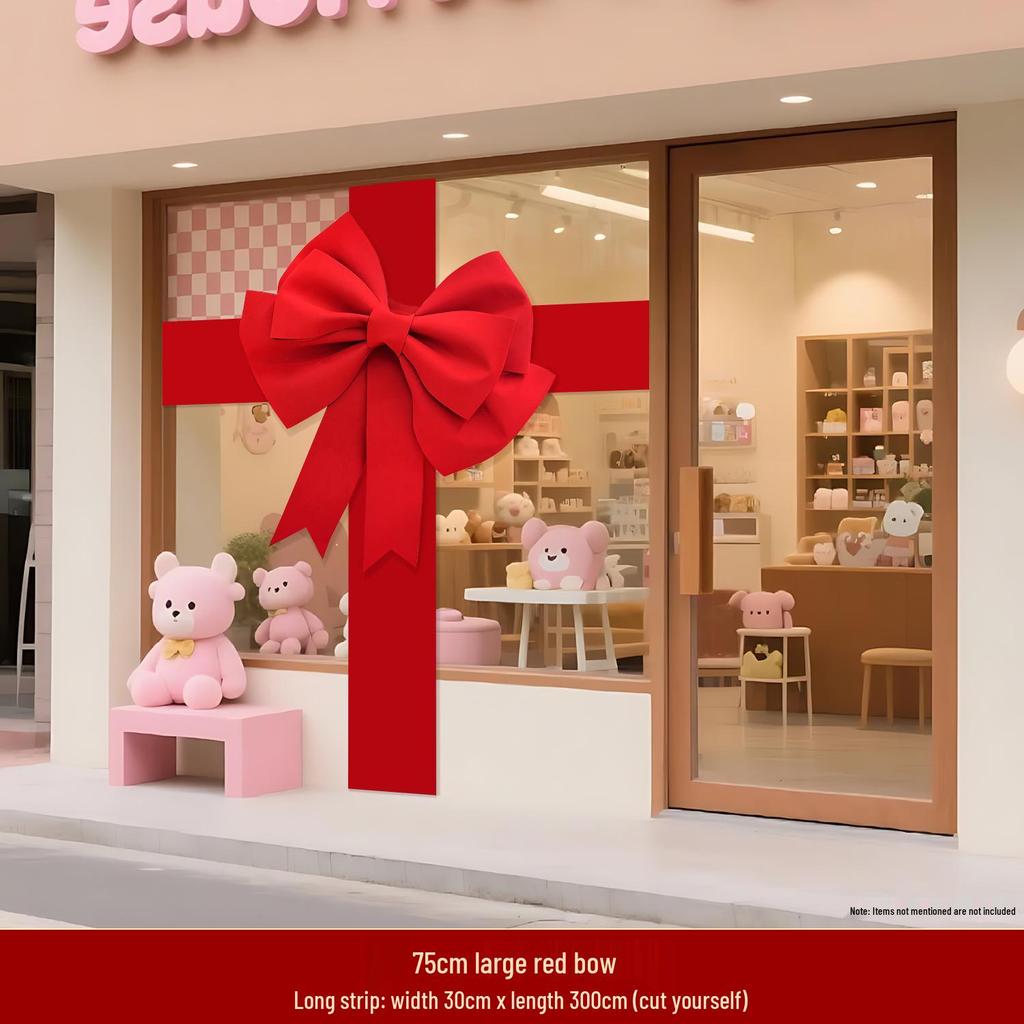 Giant Pink Bow Decoration for Birthday or Wedding Room Setup