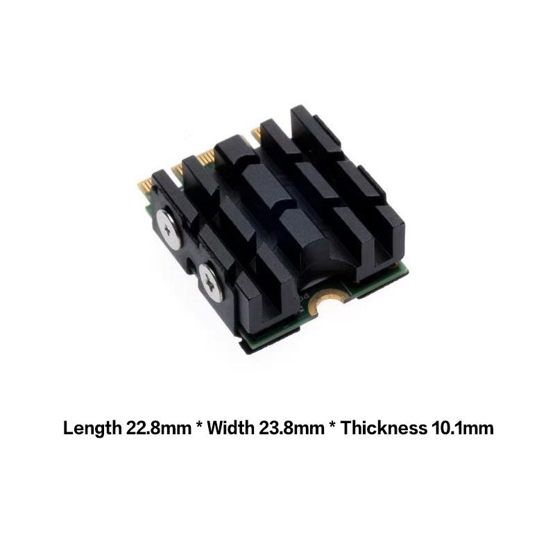 1Pc SSD Heatsink Double-Sided Heat Sink With Thermal Silicone Pad Final Cool IceSoul 01 M.2 2280 M.2 2242 M.2 2230