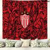 Necaxa Fc Wall Tapestry Aesthetic Wall Hanging Printed Fabric Blanket Decorative Tapestries for Bedroom Living Room Home Decor