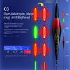 Indicator Fishing Led Light Float Buoy Strike Bite Alarm Float 2024 Bobbers  Long Tail
