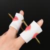 5pcs Bloody Nail Through Finger Prank Joke Novelty Toys Halloween Party Decoration Supplies Scary Trick Props Kids Birthday Gift