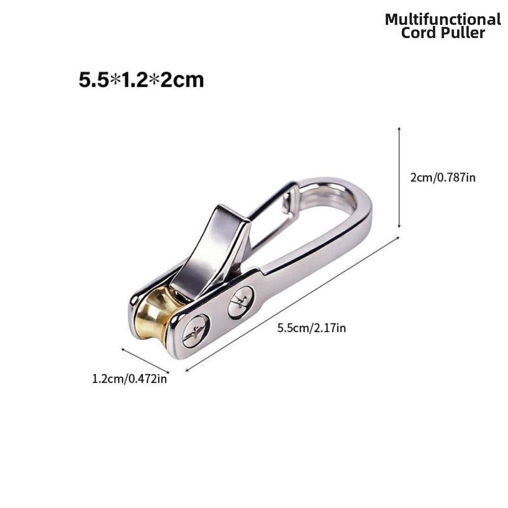 Multi-functional Rope Tensioner Accessory Metal Retractable Buckle Stretcher