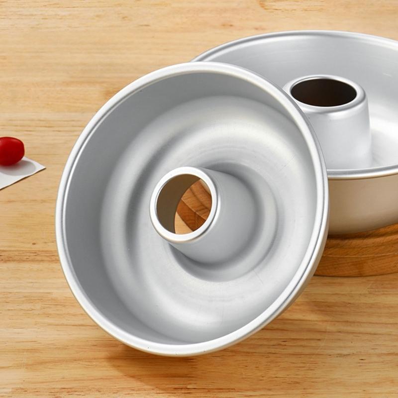 Practical Doughnuts Shape Baking Pan With Nonstick Coating Fixed Bottom Dessert Baking Tool Ideal For Home And Bakery Use