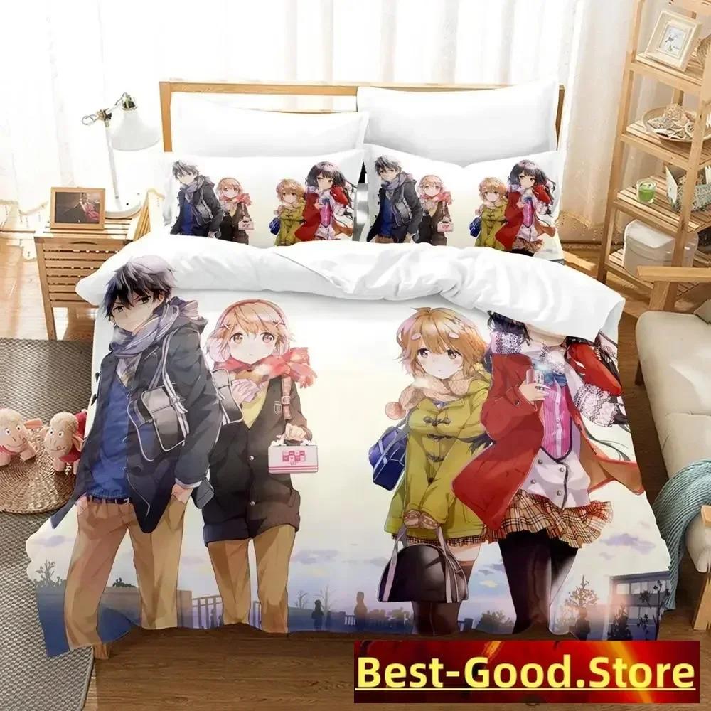 

Masamune Kun No Revenge Bedding Set Single Twin Full Queen King Size Bed Set Adult Kid Bedroom Duvetcover Sets Anime Bed 70x133cm 2pcs