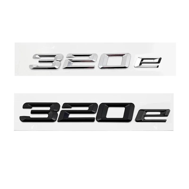 Sticker Emblema Lettere Logo Bagagliaio Auto in ABS per BMW 316e 318e 320e 323e 325e 330e 335e 530e E46 E90 E91 F30 F31 F34 G20 G30