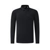 Fila Golf Series Simple Fashion Trendy Casual Sports Polo Shirt Men Tops Deep-Black A11M545213FBK