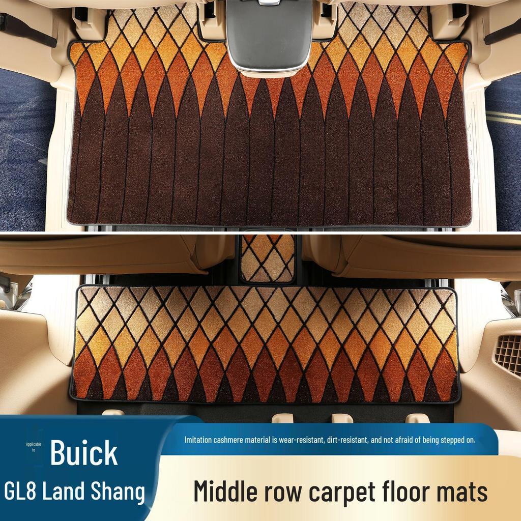 25 Buick GL8 Luxgen PHEV Middle Row Carpet Floor Mats - Interior Upgrade