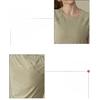 Sommer Modisch Einfarbig Rundhals Damen Slim Fit Lauf-T-Shirt Yoga Lang Geschnitten Hüftbedeckendes Workout-Top