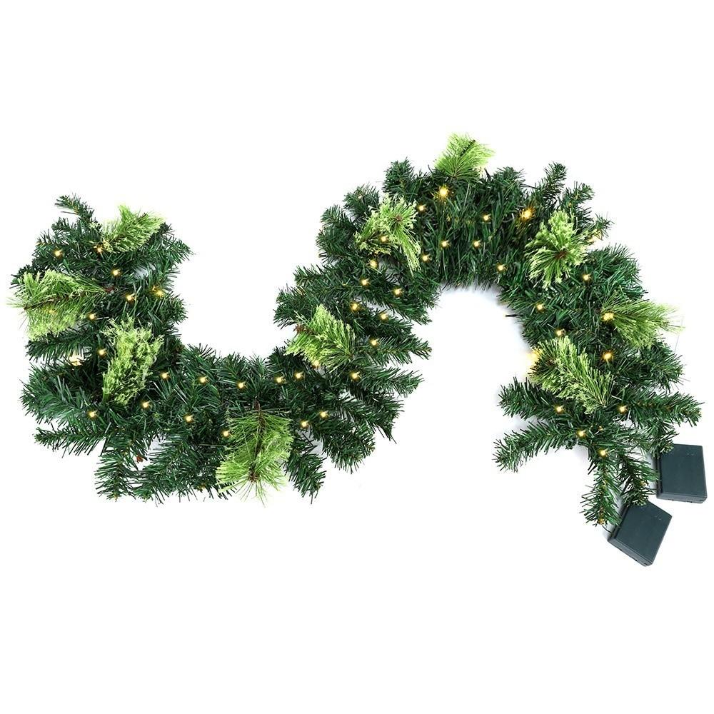 

Creative Artificial Vines Led String Lights Christmas Decoration Garland Outdoor Decor 1.8m-Style 5